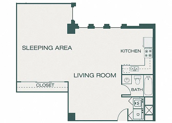 Floor plan A12 (Harwood)