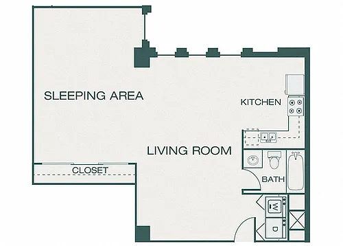Floor plan A12 (Harwood)