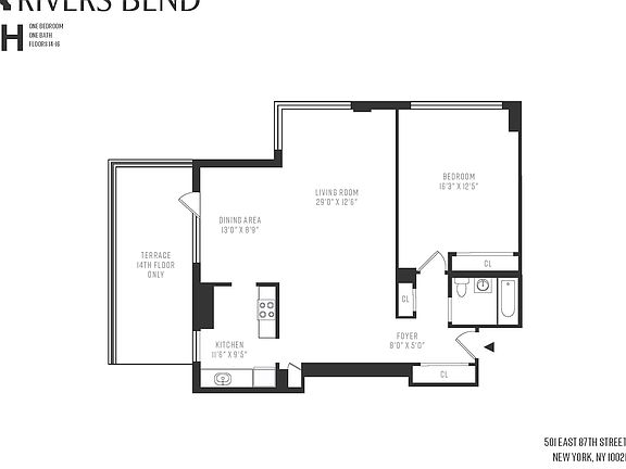 2nd image of 501 E 87th St APT 14H
