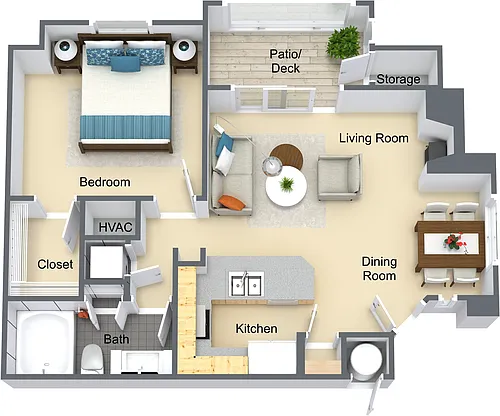 Floor plan La Jolla