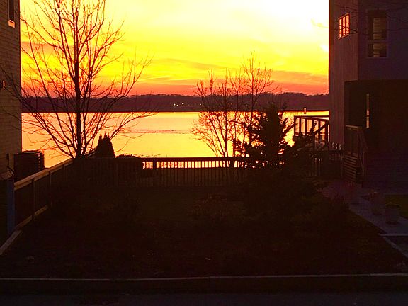 Sunset from the porch