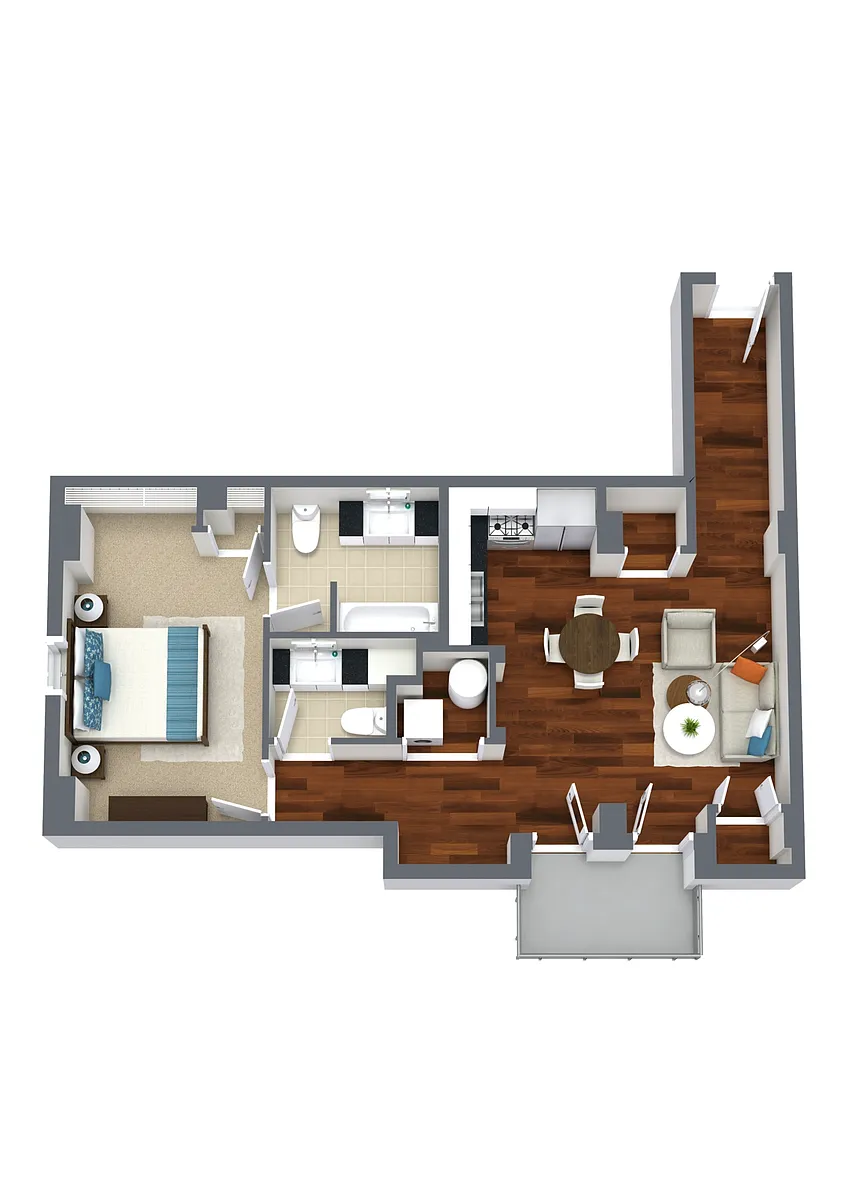 Floor plan J Plan