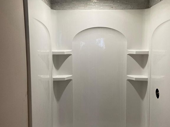 Brand new shower w Mosaic Tile
