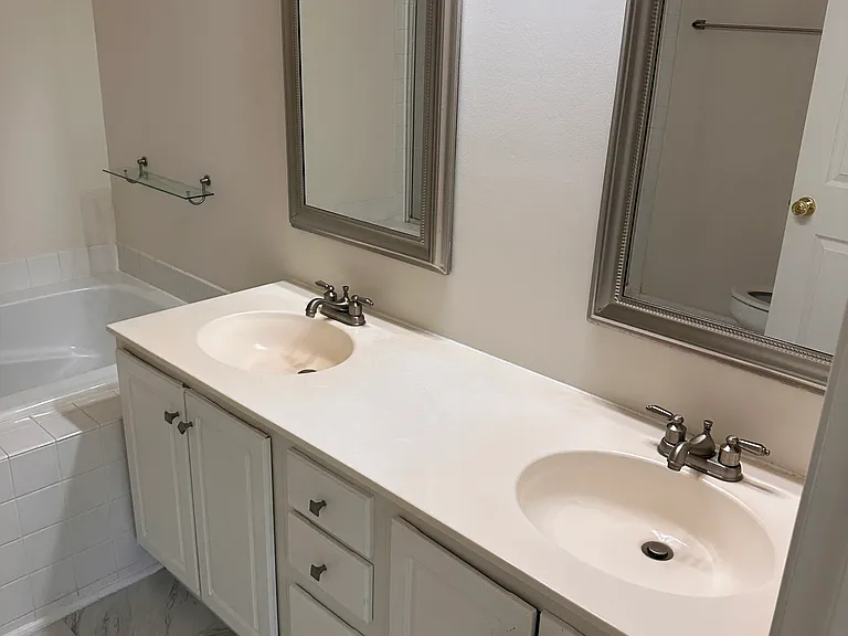 Master Bathroom Dual Vanity