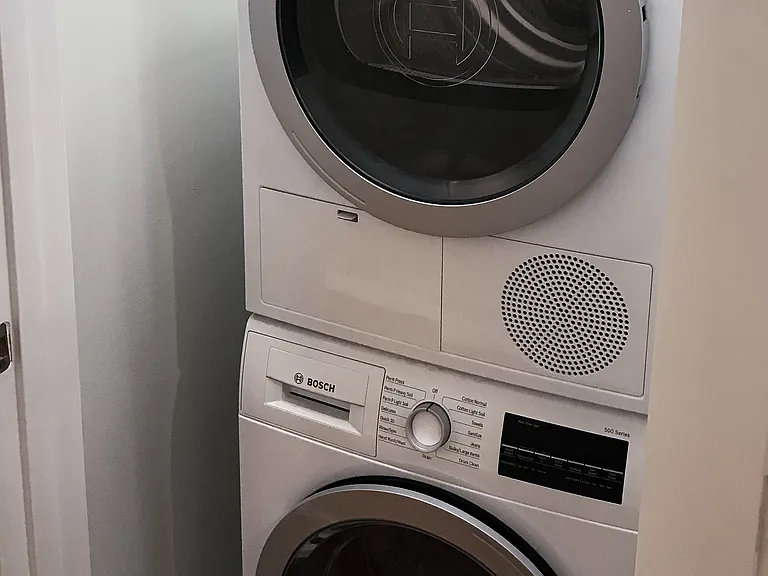 In-unit W/D