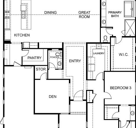 Barcelona Floor Plan, Hazelwood
