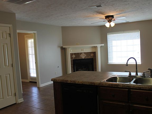 Kitchen to living room view 
