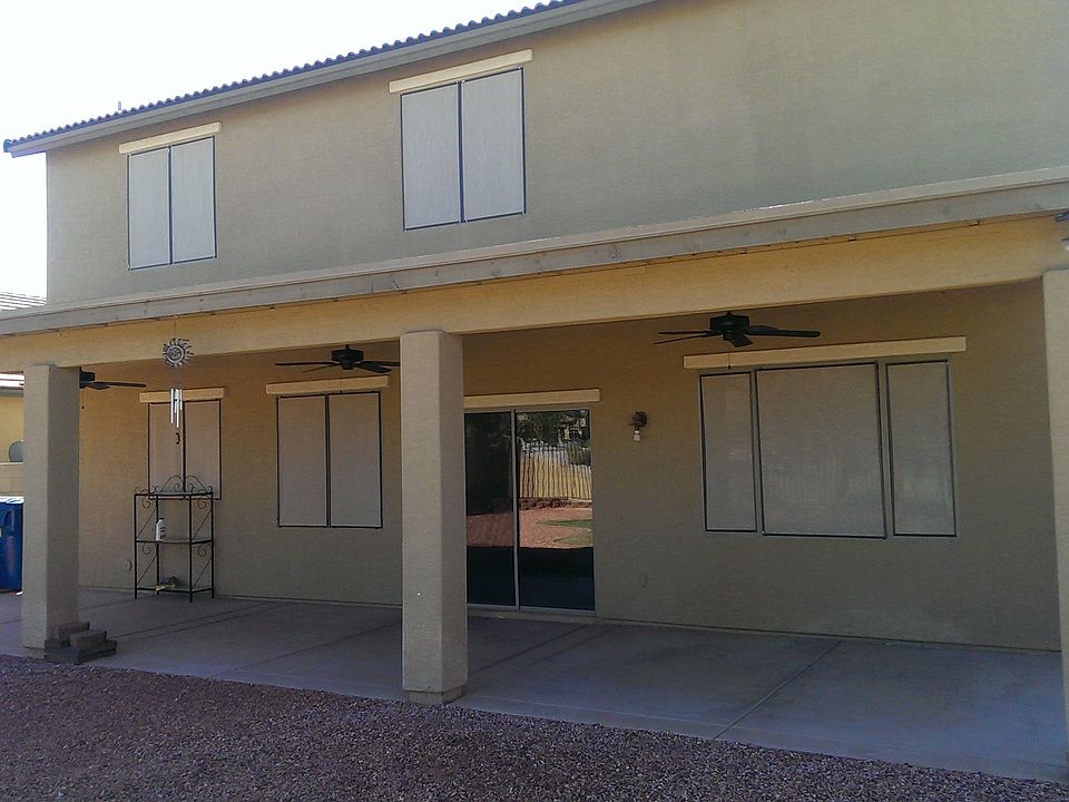 North facing back yard