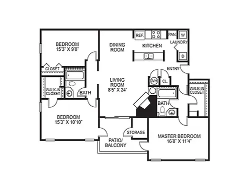 Floor plan Matera