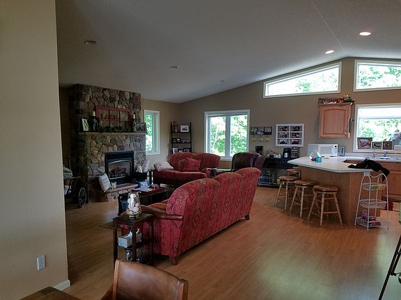 Open Living Room & Kitchen