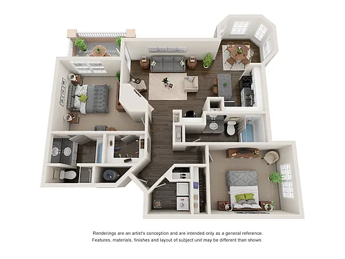 Floor plan B2U