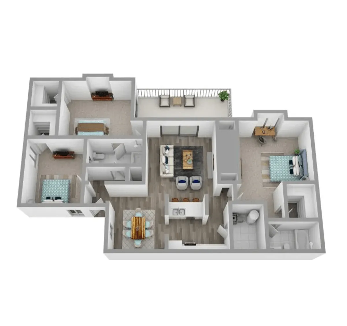 Floor plan C1