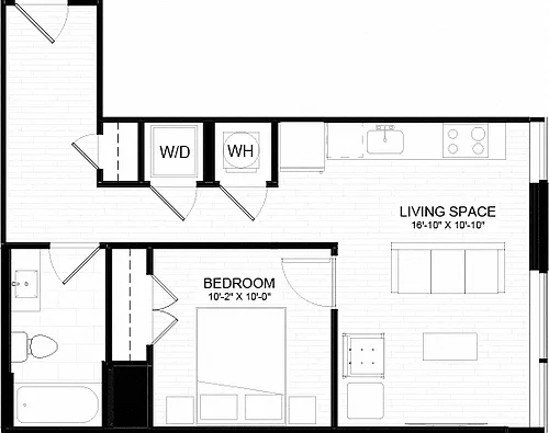 Floor plan 1A-1