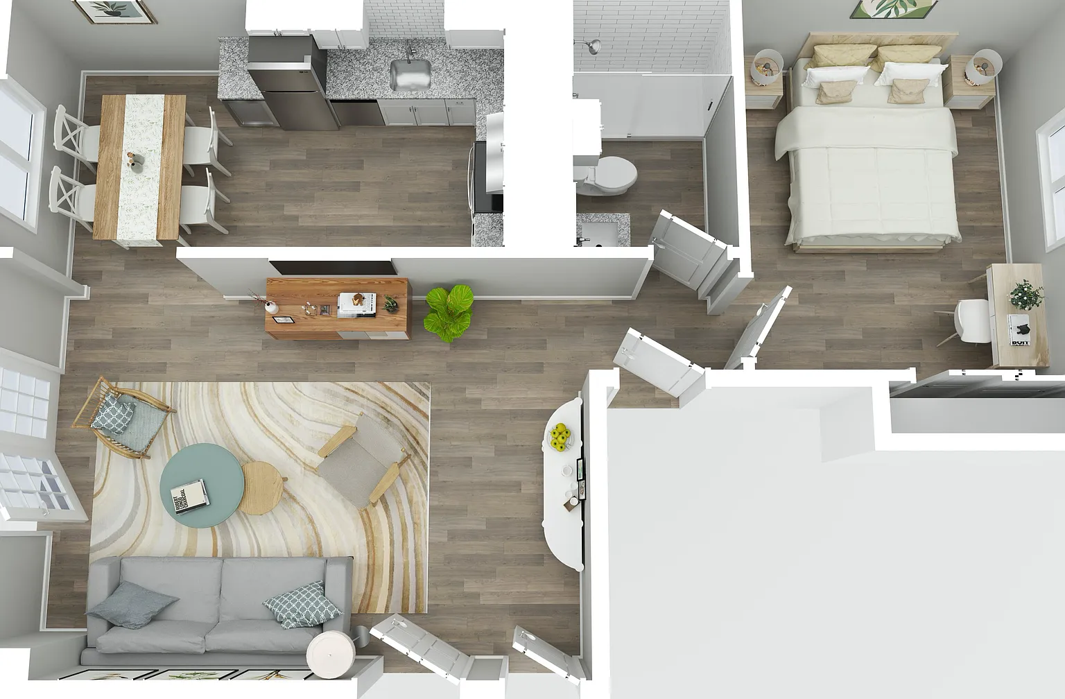 Remodeled Apartments Walking Distance from IU Campus — Photo 4