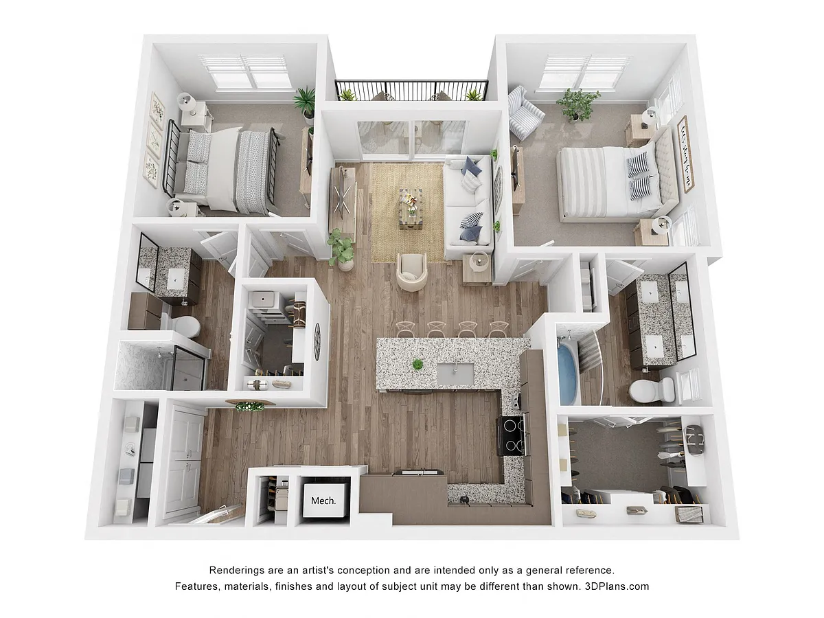 Floor plan B1 Sandiford