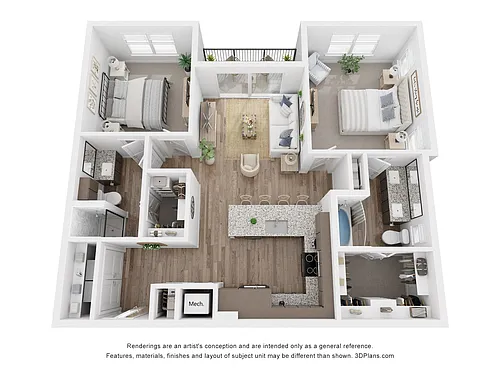 Floor plan B1 Sandiford