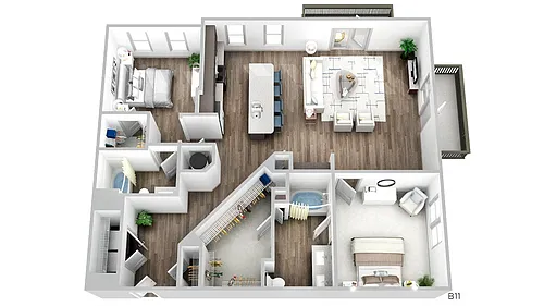 Floor plan B11