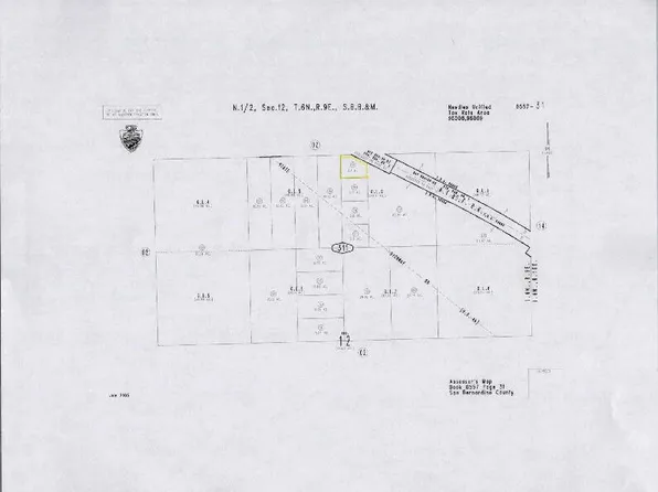 Vac Vic National Trails Highway Hwy, Ludlow, CA 92338