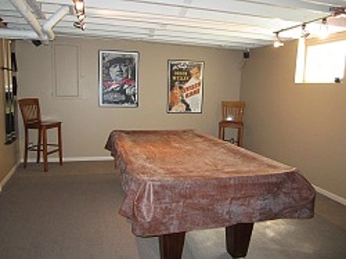Basement Game Room