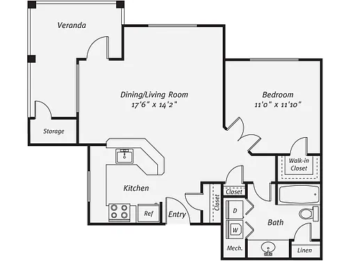 Floor plan A1