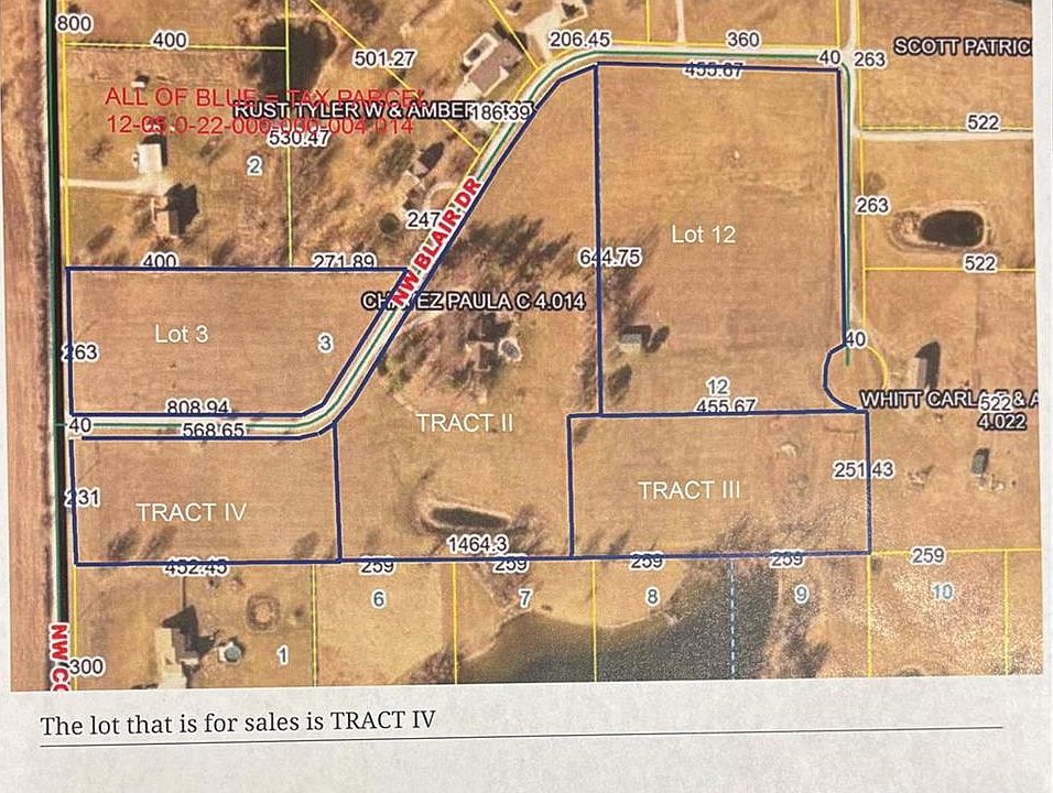 2nd image of TRACT IV NW Blair Ln