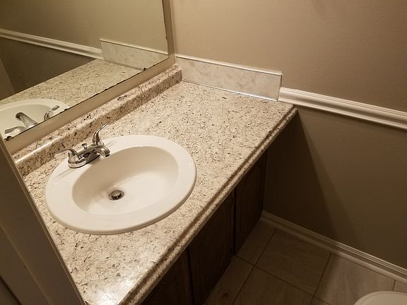 new tiled tub/shower and counters