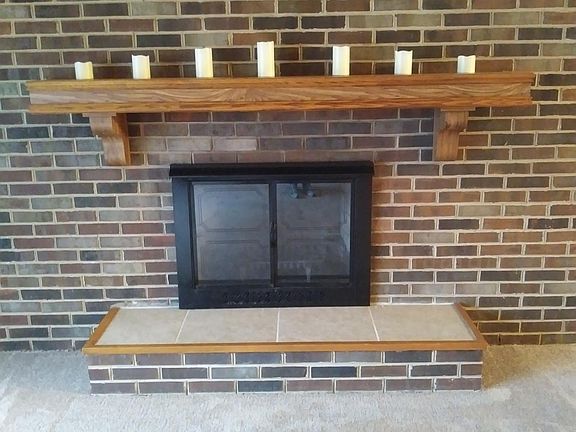 Fireplace in Living Room