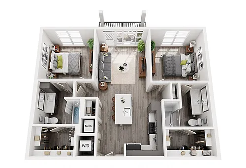 Floor plan Parkside