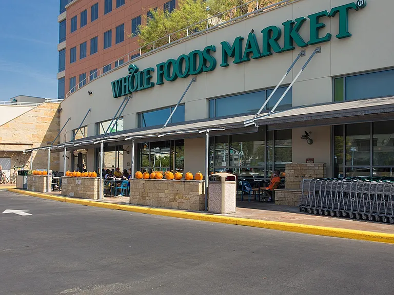 Shop at Whole Foods Market's flagship location in downtown