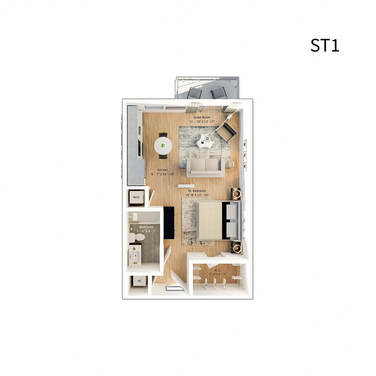 Floor plan ST1