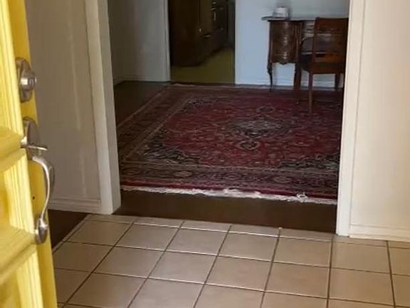 Entryway at front door