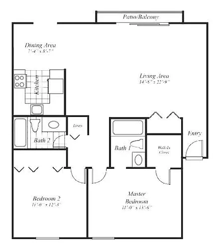 Floor plan B2