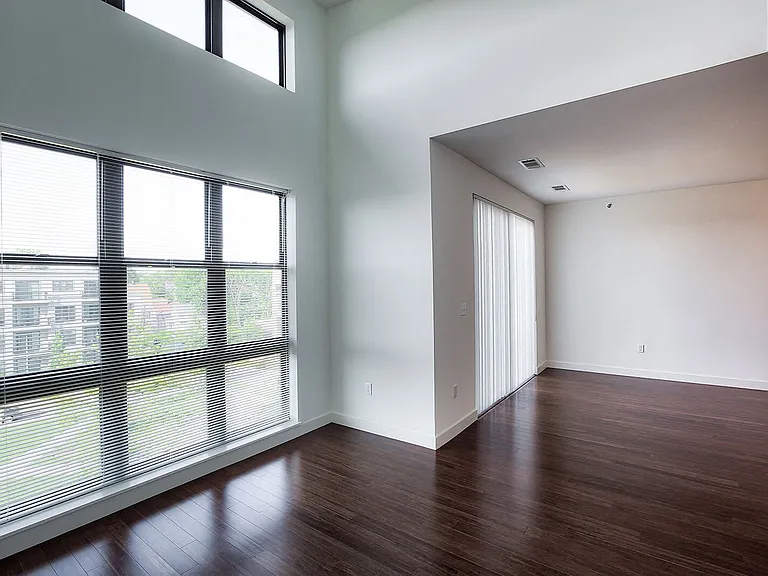 Floor to ceiling windows provide ample natural sunlight in select homes