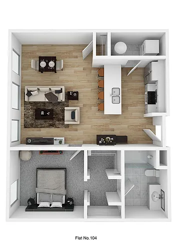 Floor plan 104
