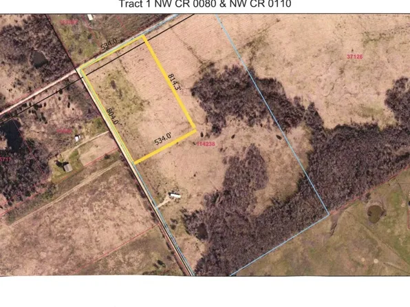 8400 NW County Road 80 Tract #1, Corsicana, TX 75110
