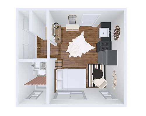 Floor plan studio 0