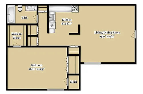 Floor plan A1