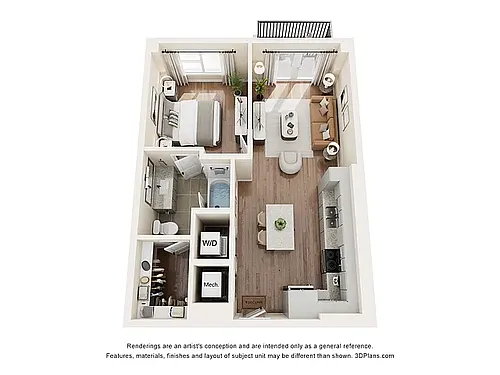 Floor plan A4 80