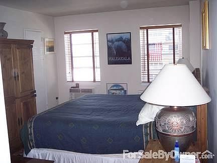 large master bedroom with ocean views