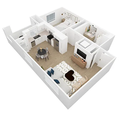 Floor plan Ravine