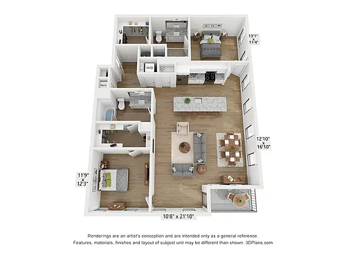 Floor plan B2