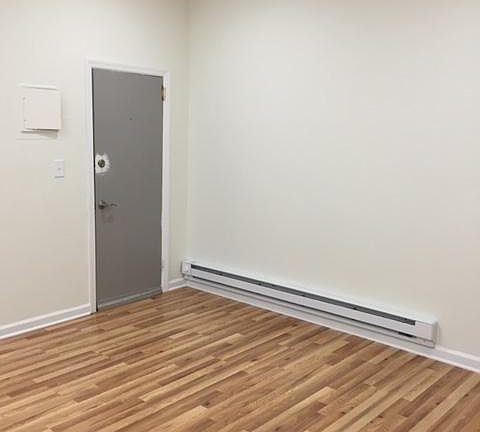 Apartment Entry Door to Living Room Area