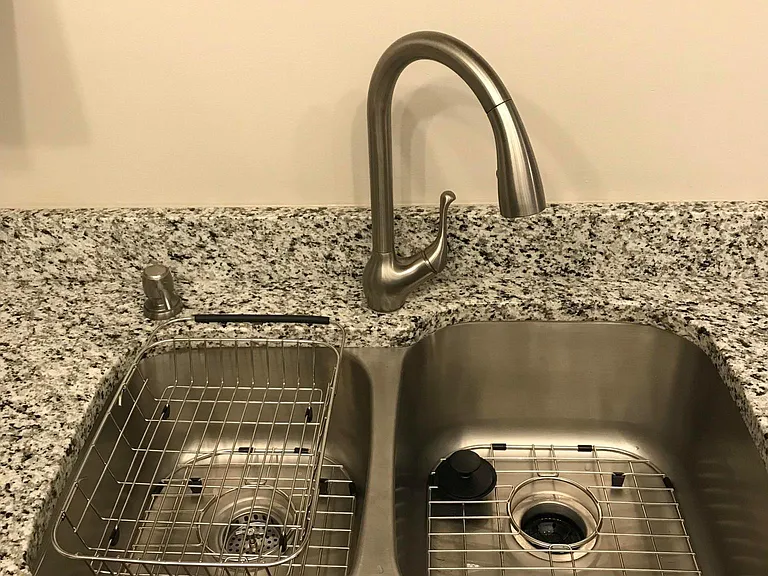 Deep, double sink
