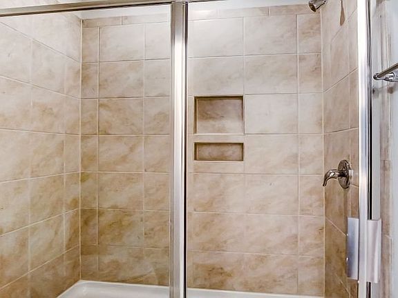 Finished basement full bath