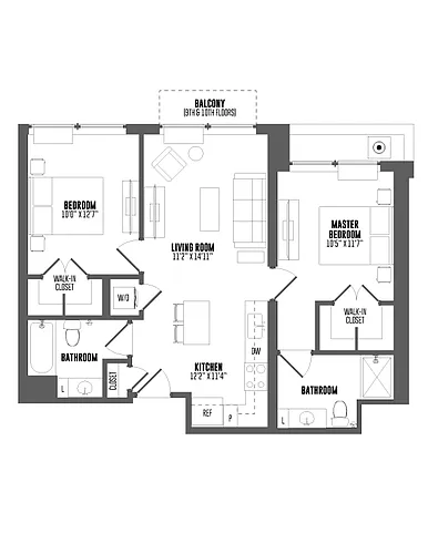 Floor plan B6H1