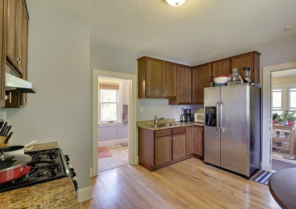 Updated kitchen with granite countertops