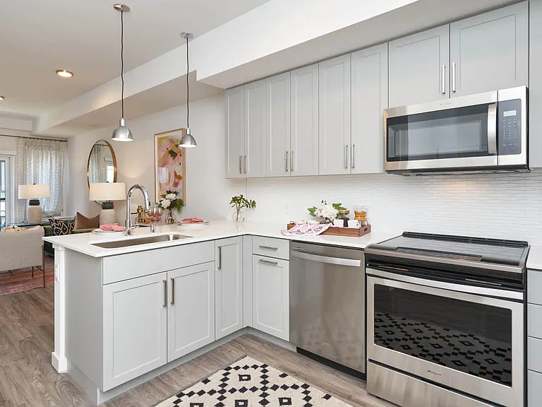 Kitchen with Stainless Steel Appliances