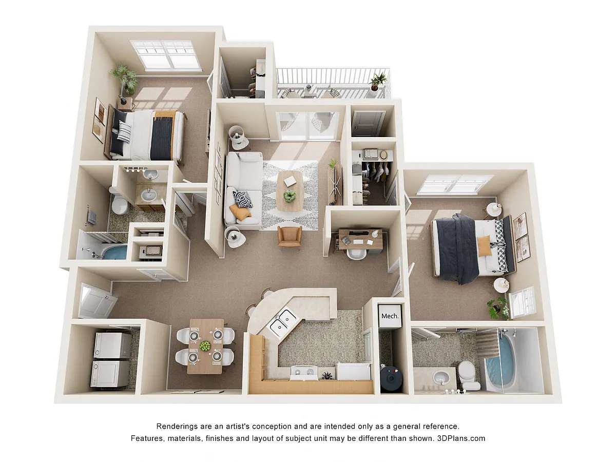 Floor plan Ashley