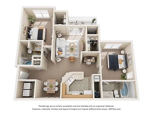 Floor plan Ashley