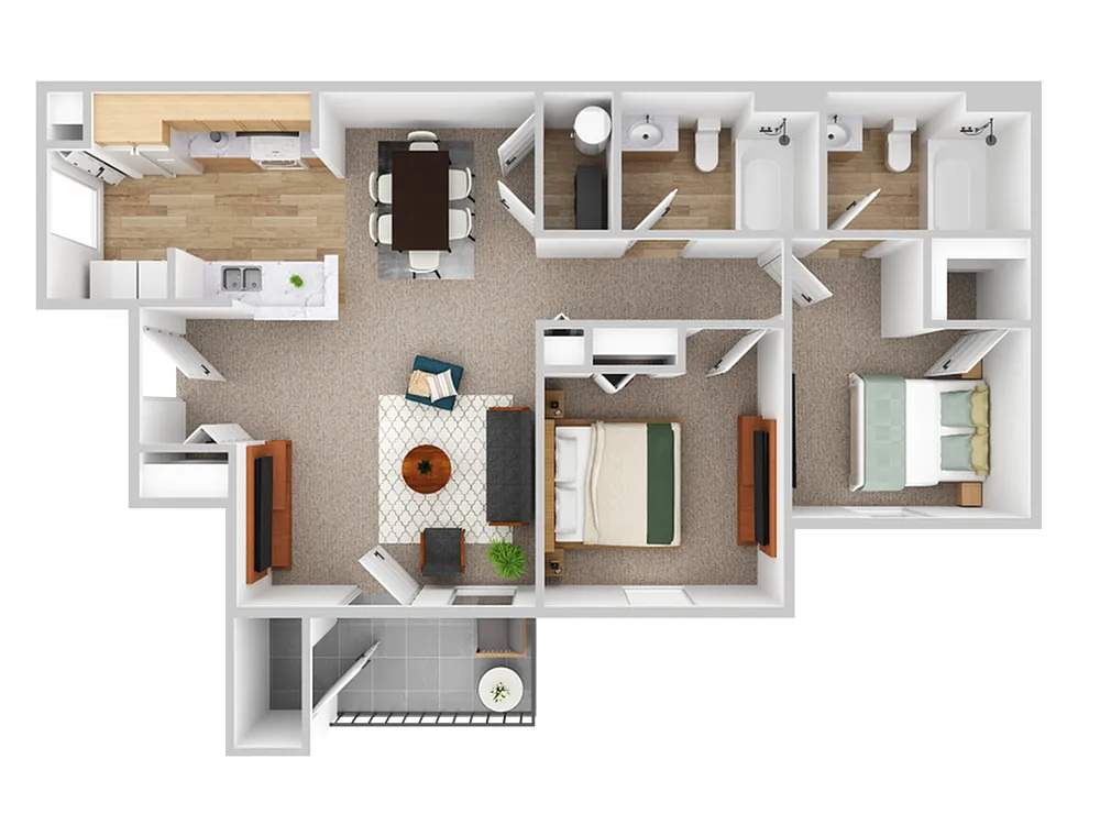 Floor plan The Gallery